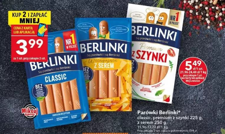 Classic - Parówki Berlinki