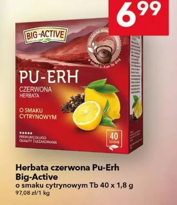 Herbata czerwona Pu-Erh