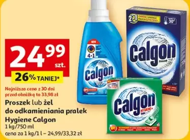 Proszek lub żel do odkamieniania pralek