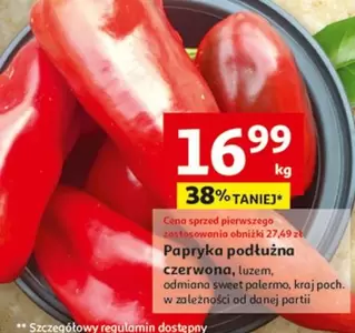 Palermo - Papryka podłużna czerwona