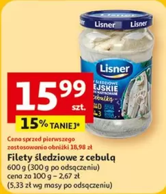 Filety śledziowe z cebulą