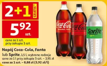 Coca Cola - Coca-Cola, Fanta lub Sprite