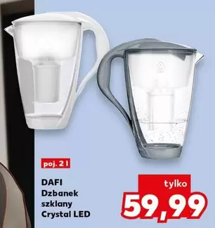 Dzbanek szklany Crystal LED