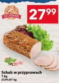 Schab w przyprawach