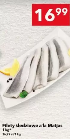Filety śledziowe a'la Matjas