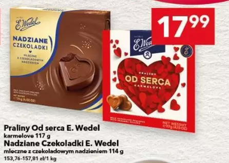 Praliny Od serca E. Wedel, Nadziane Czekoladki E. Wedel