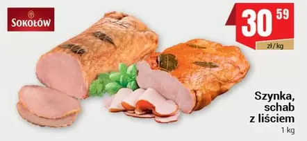 Szynka, schab z liściem