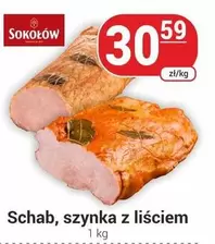 Schab, szynka z liściem