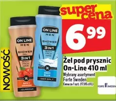 Blue - Żel pod prysznic On-Line 410 ml