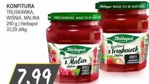 KONFITURA TRUSKAWKA, WIŚNIA, MALINA