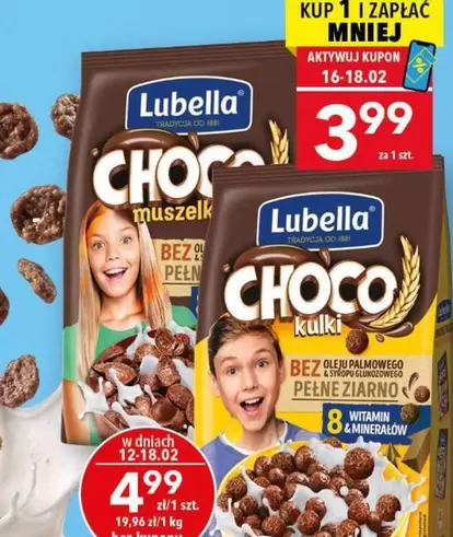 CHOCO muszelki, CHOCO kulki