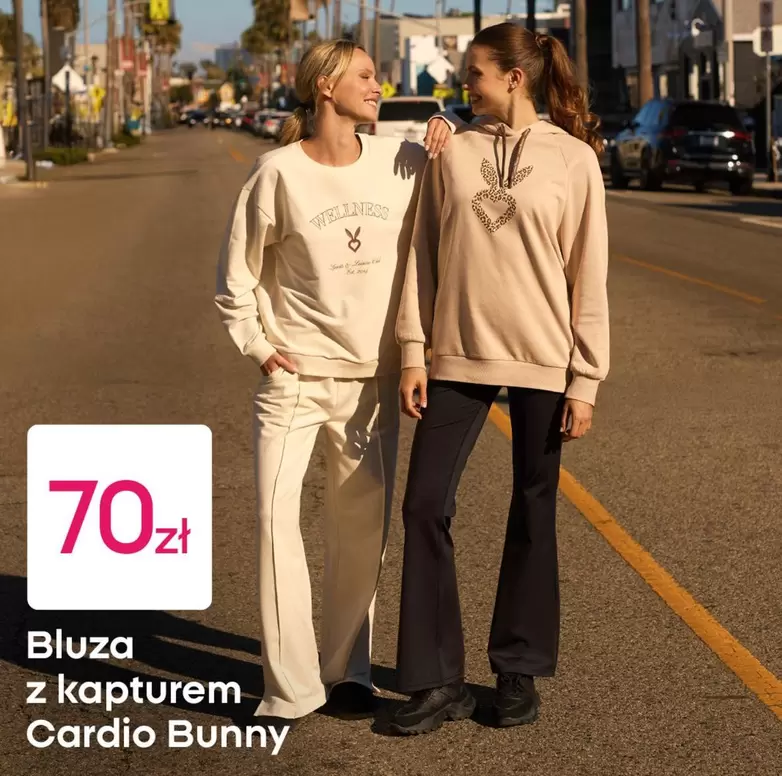 Bluza z kapturem Cardio Bunny