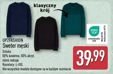 Sweter męski