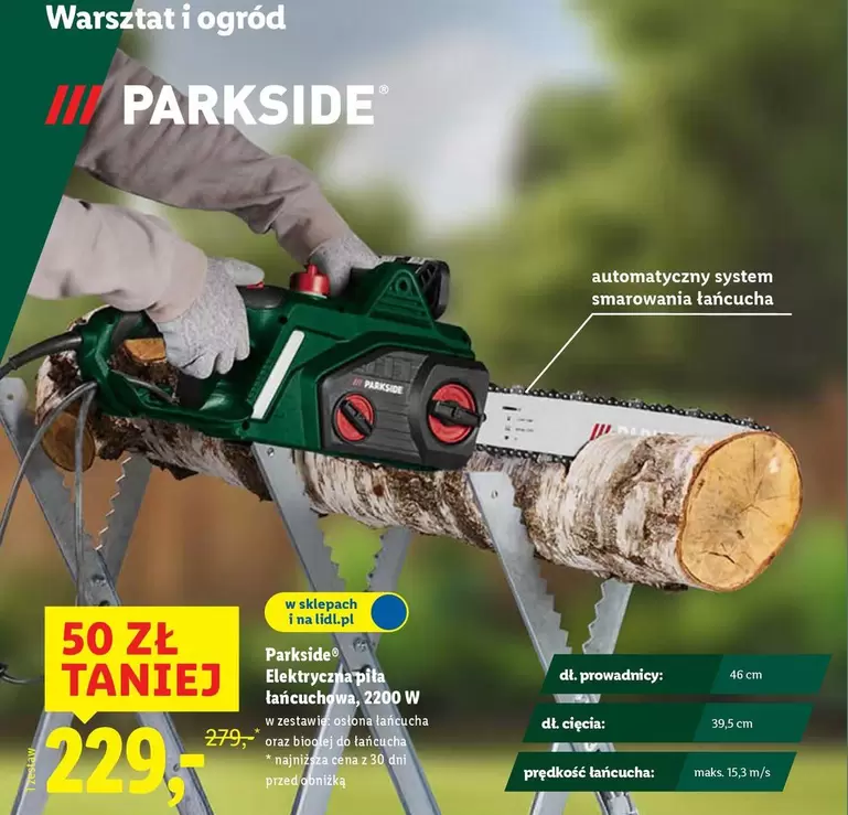 Elektryczerpila lańcuchowa, 2200 W