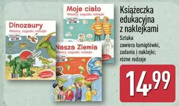 Książeczka edukacyjna z naklejkami