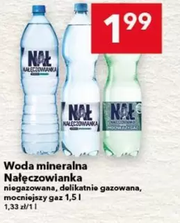 Woda mineralna Nałęczowianka