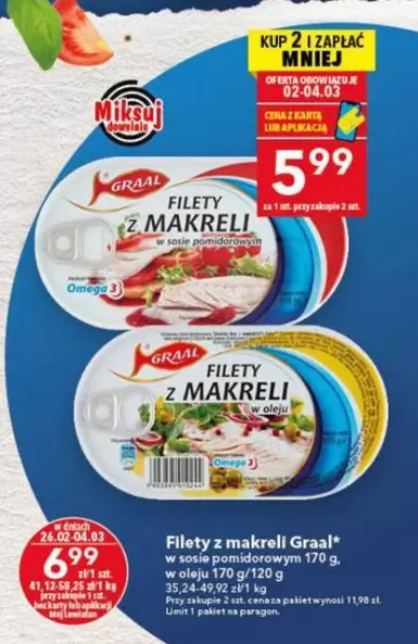 Omega - FILETY 2. MAKRELI