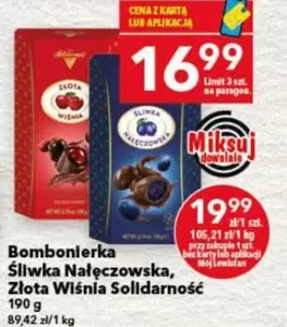 Śliwka Nałęczowska, Złota Wiśnia Solidarność