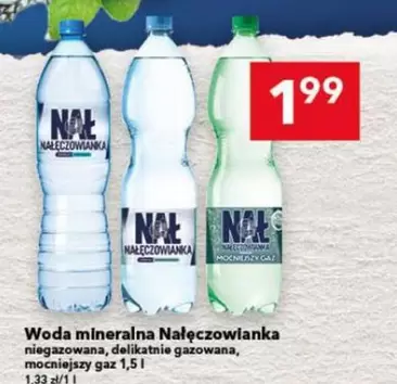Woda mineralna Nałęczowianka