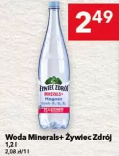 Woda Minerals+ Żywiec Zdrój