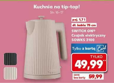 Switch - Czajnik elektryczny SOWKS 3100