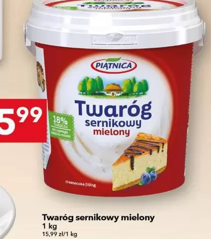 Twaróg sernikowy mielony