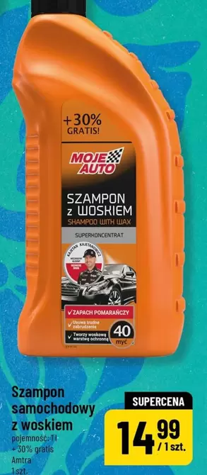 Auto - Szampon samochodowy z woskiem