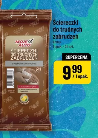 Auto - Ściereczki do trudnych zabrudzeń