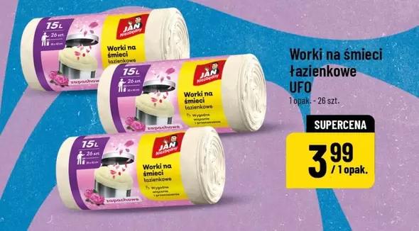 Ufo - Worki na śmieci łazienkowe UFO