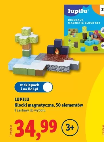 Klocki magnetyczne, 50 elementów