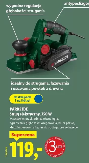 Strug elektryczny, 750 W