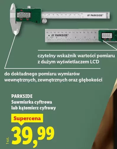 Suwmiarka cyftrowa lub kątomierz cyfrowy