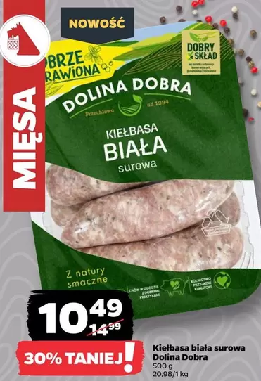 Kiełbasa biała surowa