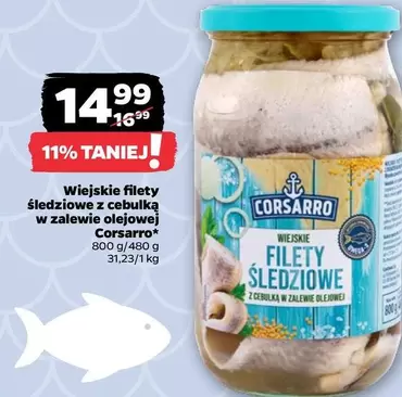 Wiejskie filety śledziowe z cebulką w zalewie olejowej