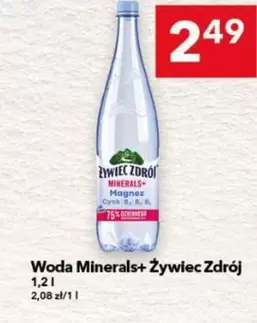 Woda Minerals+ Żywiec Zdrój