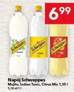 Mojito - Napój Schweppes , Indian Tonic, Citrus Mix