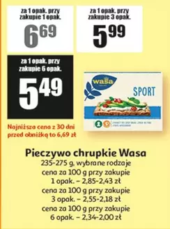 Wasa - Pieczywo chrupkie