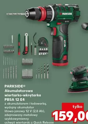 Akumulatorowa wiertarko-wkrętarka PBSA 12 E4