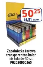 Kolor - Zapalniczka żarowa transparentna kolor