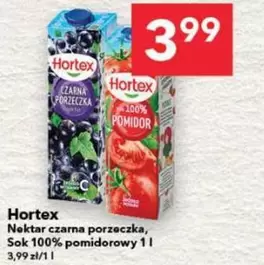 Nektar czarna porzeczka, Sok 100% pomidorowy