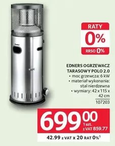 Polo - OGRZEWACZ TARASOWY POLO 2.0