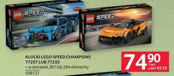Lego - SPEED CHAMPIONS 77257 LUB 77253