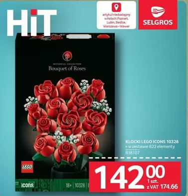 Lego - ICONS 10328 Bouquet of Roses