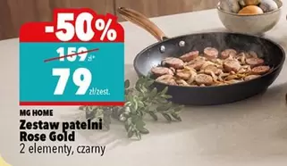 Rose - Zestaw patelni  Gold