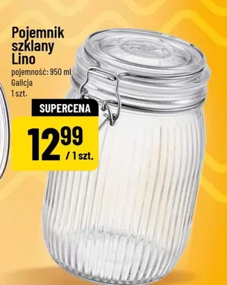 Pojemnik szklany Lino