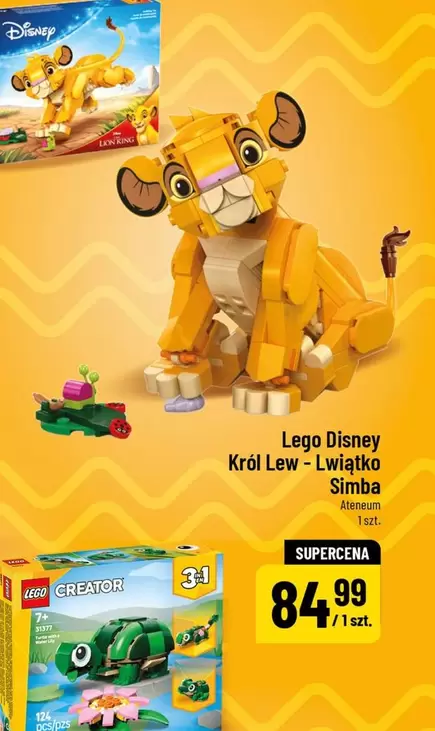 Lego - LEGO Disney Król Lew - Lwiątko Simba