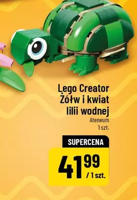 Lego - Zółw i kwiat lilii wodnej