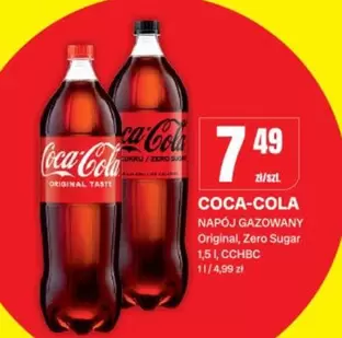 Coca Cola - NAPÓJ GAZOWANY