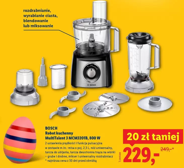 Bosch - Robot kuchenny MultiTalent 3 MCM32018