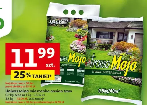 Uniwersalna mieszanka nasion traw